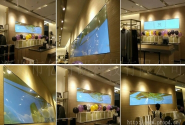 3499拉斯维加斯液晶拼接屏进驻服装品牌店 彰显品牌魅<m met-id=60 met-table=img met-field=title></m>